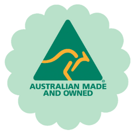 Australian Made logo representing Grounded Goods’ locally crafted, sustainable homewares, ideal for corporate bulk orders and custom-branded merchandise