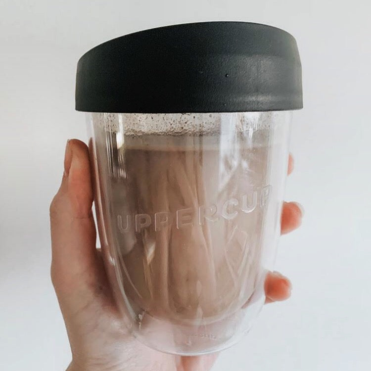 Ice coffee in Reusable cup