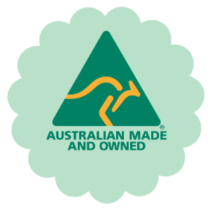 Australian Made logo representing Grounded Goods’ locally crafted, sustainable homewares, ideal for corporate bulk orders and custom-branded merchandise