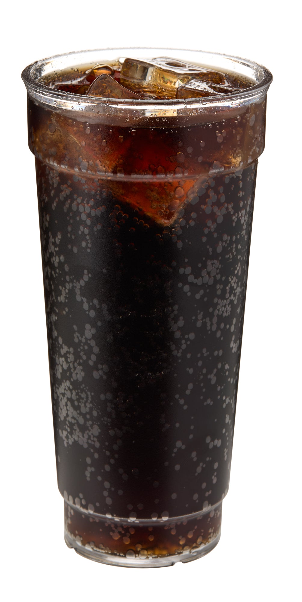 Reusable classic tumbler filled with cola and ice, BPA free, dishwasher safe, Australian made