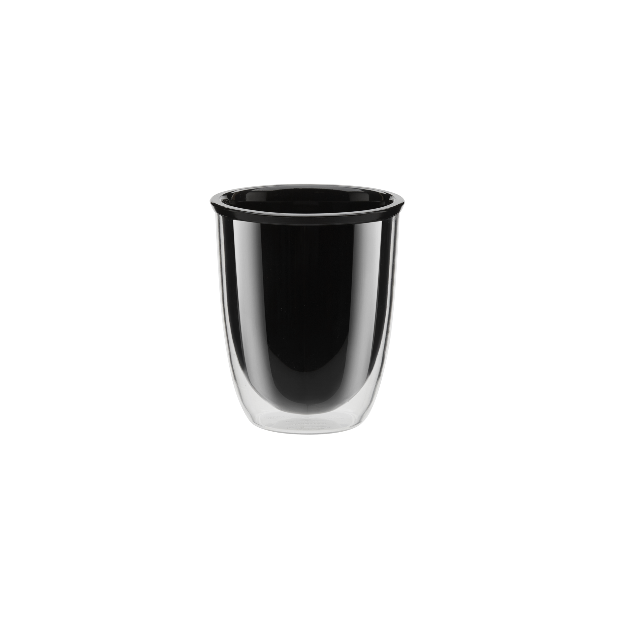 Black double reusable coffee cup australian made