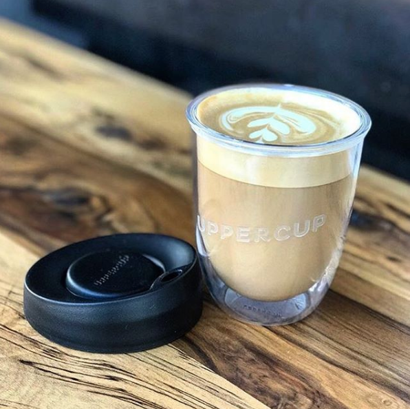 Reusable coffee cup